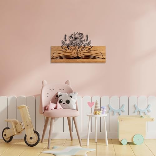 Accessoire mural en bois unique Wallity une touche poétique de nature