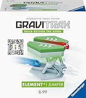 Ravensburger GraviTrax Element Jumper 22421 - GraviTrax Erweiterung für Deine Kugelbahn - Murmelbahn und Konstruktionsspielzeug ab 8 Jahren, GraviTrax Zubehör kombinierbar mit Allen Produkten