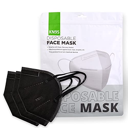 Yuan Fang Máscara protetora descartável máscara anti-pó não médica KN95 20 peças por pacote (50, Bra