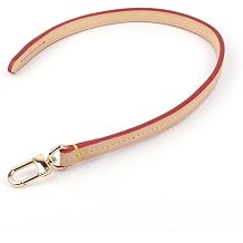 bag strap 38cm 55cm Detachable Bag Handle Replacement Bag Strap Genuine Leather Shoulder Strap Bag Part & Accessories Fashion Strap replacement bag strapRed,38cm