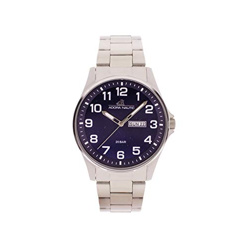 Preisvergleich Produktbild Adora Unisex Erwachsene Analog Quarz Uhr mit Edelstahl Armband AN2070