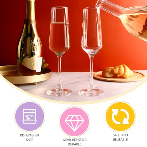 Czumjj Champagne Glasses Set Of 12 thumb #5