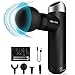 Produktbild Mini Massagepistole,Elektrisch Muscle Massage Gun mit 90-Tägiger Standby-Zeit,Tragbar Vibrationsmassagegerät 4Köpfen 4Geschwindigkeiten, Leise HandMassagegerät Tiefengewebe für Nacken RückenSchwarz