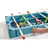 EastPoint 5-in-1 Tabletop Stadium Game Center - Teal, Plastic - Foosball Table Competition - Air Hockey Table for Kids Fun - Pinball Machine & Football Games Variety