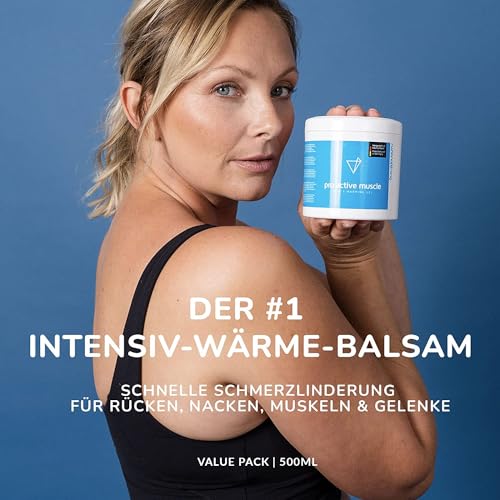 Wärmesalbe Nationofstrong Pro Active Muscle Sportgel für Muskel- und Gelenkschmerzen