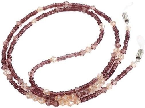 Beaded Eyeglass Chains Acrylic Fixed Strap Glasses Lanyard Everyday Versatile Sunglasses Hanging Neck
