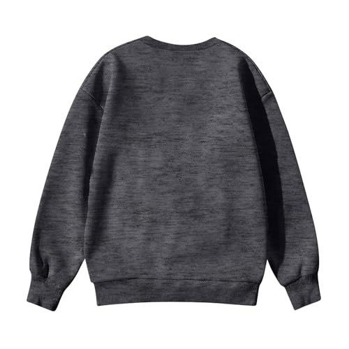 Girls' Oversized Sweatshirt Long Sleeve Pullover Top Soft Casual Wear for Fall and Winter3