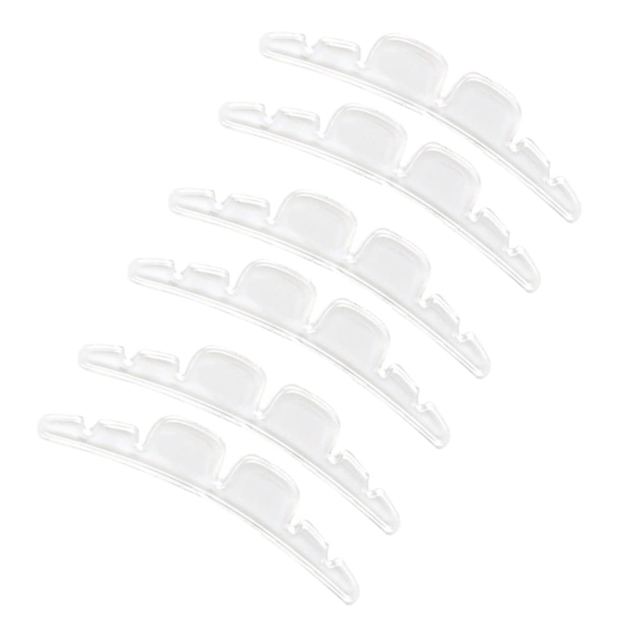 FOMIYES 3 Pairs Toe Pads for High Heels Non-Slip Gel Inserts for Women Protective Forefoot Stickers Heel Liners