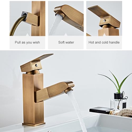 Mitigeur de lavabo avec douchette pour simplifier votre routine beauté - 6