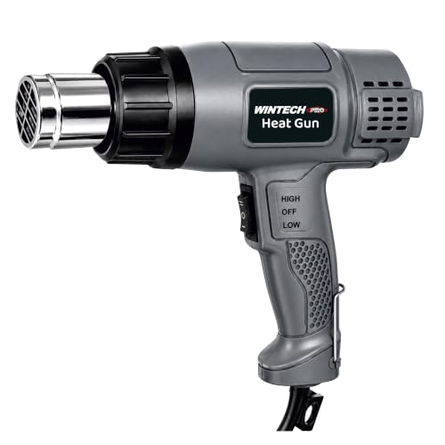 Image of WT HG16-35 Hot Air Tool 1600W, 350C-500C Temperature Range, 300-550L /min Air Flow Heat Gun for DIY & Workshop Use - 6 Months Warranty