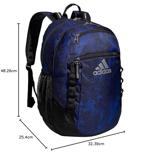 Image of adidas Excel 6 Backpack, Stone Wash Team Royal Blue /Black, One Size