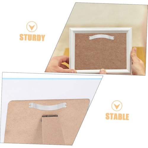 Image of 100pcs Picture Frame Backing Clips Spring Clips for Secure Photo Hanging and Framing Easy to Install Picture Mounting Hardware
