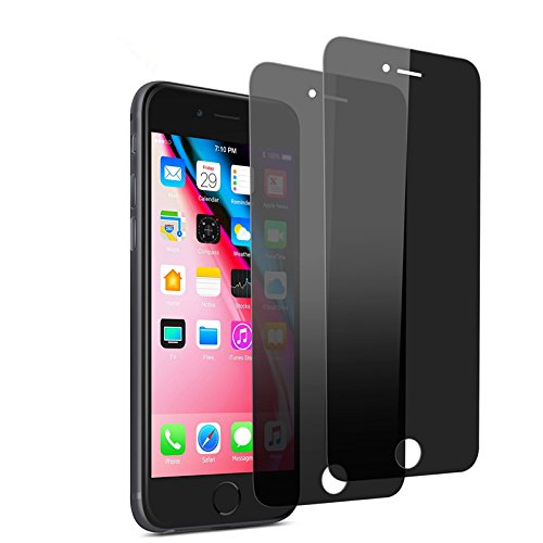 [2 Pack] Asstar iPhone 7 Plus Privacy Screen Protector, Anti-Spy Tempered Glass Screen Guard Protector Keep Information Private Anti-Scratch for Apple iPhone 7 Plus 5.5 inch