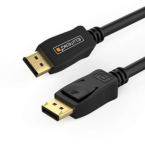 8K DisplayPort 1.4 Cable 10FT, ELUTENG DisplayPort Male to DisplayPort Male Cable 8K 60Hz (7680x4320) 4K 144Hz Display Port Cable Audio Vedio DP Cable for Laptop PC TV Graphic Card HDTV Monitor 3M