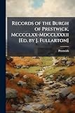 prestwick airport shops  Records of the Burgh of Prestwick, Mcccclxx-Mdcclxxxii [Ed. by J. Fullarton].