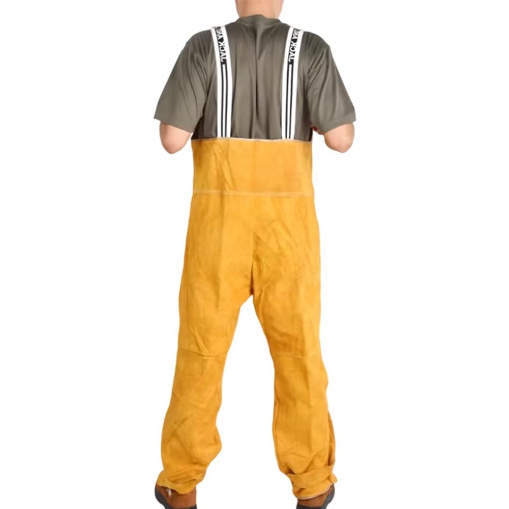 Dianzan Salopette Saldatura, Tute Impermeabili, Resistenti all'Usura, Abbigliamento Lavoro per Meccanici, Officine di Riparazione Auto, per Saldatori