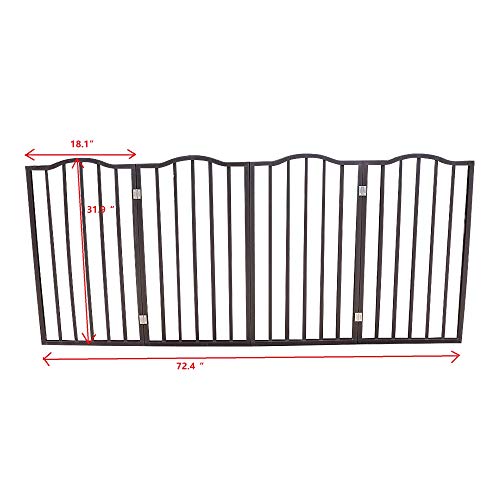 LOPOO Dog Barrier Folded for Storage
