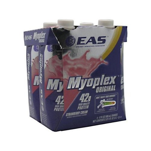 Eas Myoplex RTD Strawberry 3/4 Pk 500Ml Nutrition Shakes