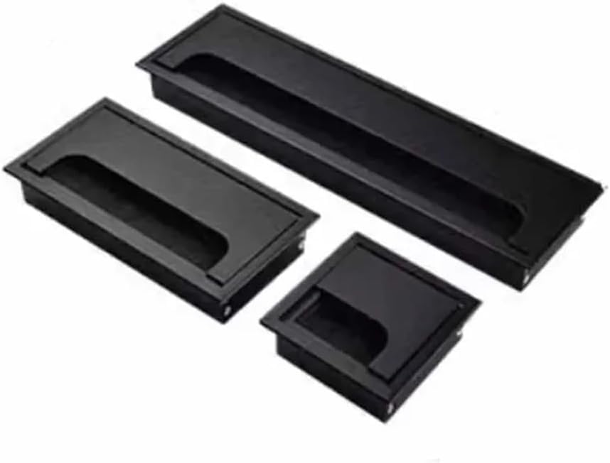 Cubierta múltiple de cables para organizar escritorios con pasacables rectangular de aluminio 6