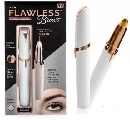 V R ENTERPRISE Eyebrow Trimmer For Women, Upper Lips Remover,Face Nose Hair Removal Trimmer For Women Flowless Eyebrow Trimmer For Women,Touch Sensitive Eyebrow Hair Remover Women Battery Not Included (B0CHS6K4TV) Amazon Price History, Amazon Price Tracker