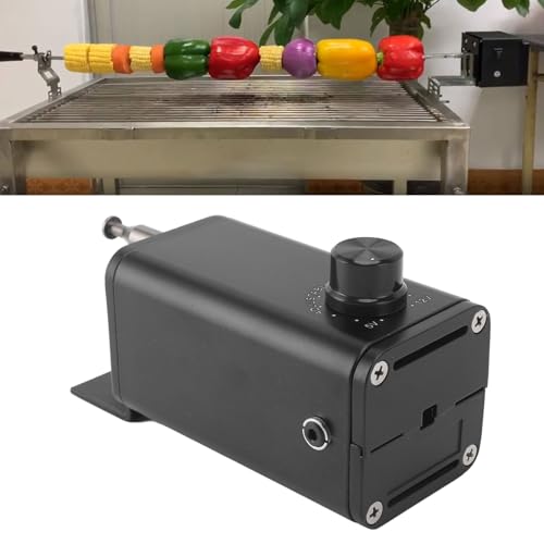 Rotisserie -Motor, Rotisserie Grill Kit Motor mit USB -Kabel -Verstellkabel -Geschwindigkeit Hochtorsion BBQ Grill für Camping Küche 5V -12V