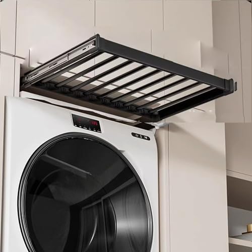 Tiroir coulissant extensible pour pantalons : optimiser l'espace au-dessus du linge