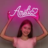 SHENEON Amelia Neon Light Sign Personalized LED Name Neon Light(XD191)