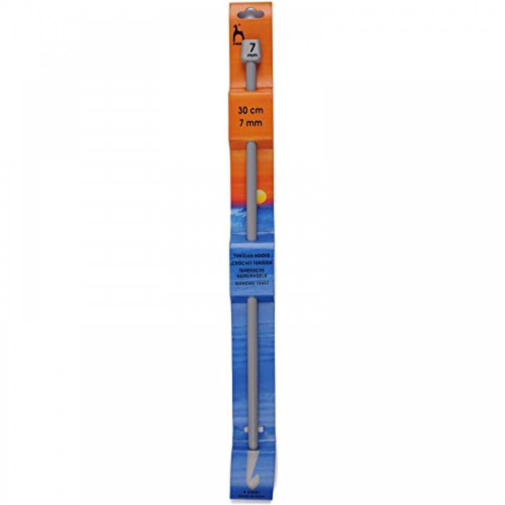 Pony Plastic Tunisian Crochet Hooks, Multi-Colour, 7mm