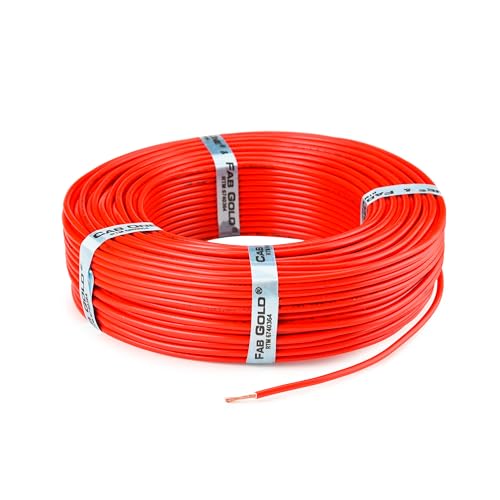 Image of CabONE Pack of 3 Electrical Wire 0.75mm | 90 Meter Single Core CCA Copper Cable | Heat Resistant No-Drip PVC Insulation | High Current Carrying Capacity House Wire