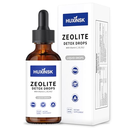 Pure Liquid Zeolite Drops | High-Absorption Clinoptilolite Formula | Promotes a Healthy Internal Environment | All-Natural Vegan Made in USA