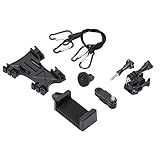 Kit de Montaje de Línea de Cometa para Kitesurf, Soporte de Montaje de Línea de Cometa para Cámara, Adaptador de Soporte de Línea de Kitesurf con Rotación de 360 ​​Grados para