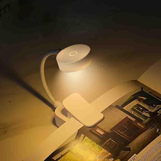 Book Light for Night Use, Reading Light Clip Design, Portable Book Light Clip On for Bedtime Reading