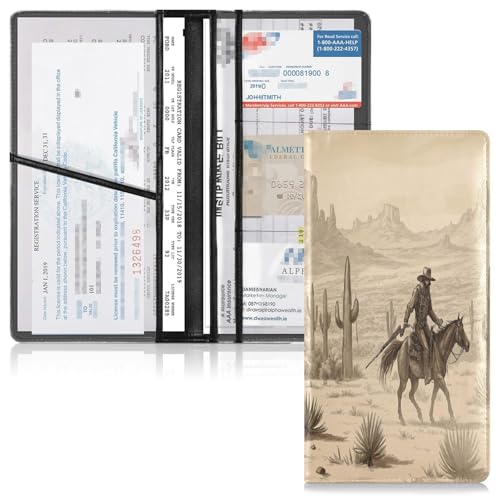 Organizador para Documentos de Cuero Slim miniatura 6