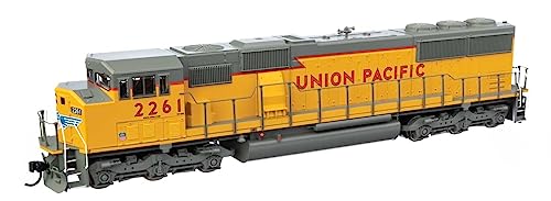 Walthers HO Scale EMD SD60M with 3-Piece Windshield - Union Pacific(R) #2261 - Model Train - Locomotive - All Ages - Plastic - Unpowered - Indoor - Yellow