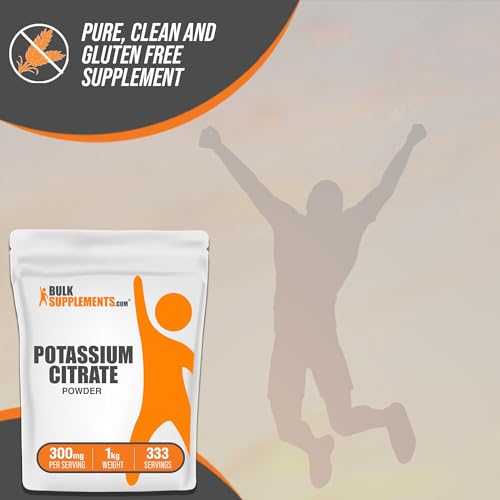 image for BulkSupplements.com Potassium Citrate Powder - Potassium Citrate Suppl