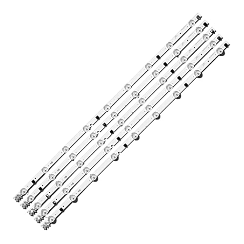 SENHE 5 pz/set 9LEDS 650MM Led retroilluminazione striscia misura per Samsung 32' TV D2GE-320SC0-R3 2013SVS32H 2013SVS32F CY-HF320GEV5H