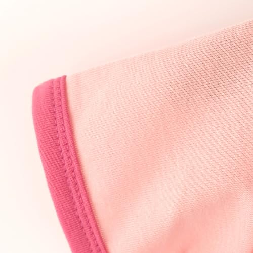 Toddler Little Girls Bunny Graphic Colorful Cotton Crewneck Summer Short Sleeved T-Shirt4