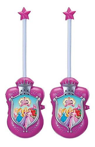 Brinquedo Walkie Talkie Princesas Art Brink, Rosa