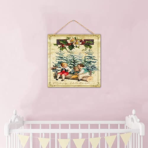 Père Noël ancien sur tableau de décoration murale inspirant pour chambre