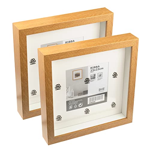 Ikea RIBBA 904.119.50 Thick and Deep Square Picture Frame