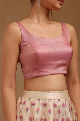 Image of Soch Women's Glass Tissue Sleeveless Blouse