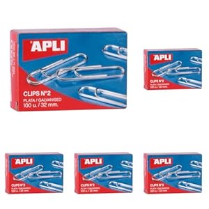 Trombones Métalliques 32mm 5Star (Lot de 5)