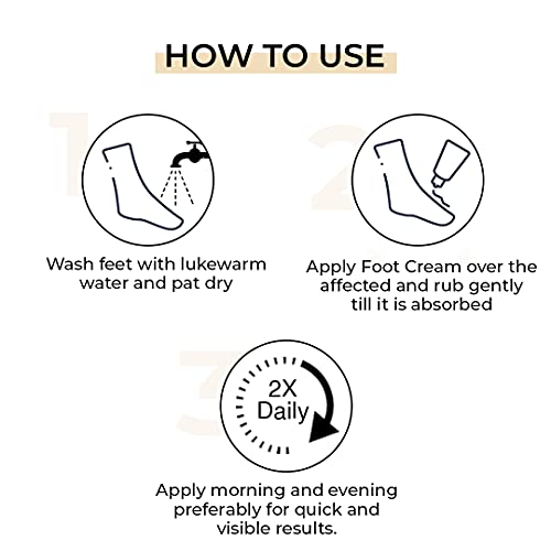 Fixderma Foot Cream With Lactic Acid | Foot Cream For Dry Cracked Heels | Urea Foot Cream | Foot Moisturizer For Dry Cracked Feet | Paraben & Sulphate Free, All Skin Types - 2.1 Oz #TOP2