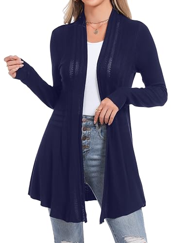 Sykooria Summer Long Sleeve Cardigan – Elegant Women’s Knitwear Sykooria Summer Long Sleeve Cardigan – Elegant Women’s Knitwear