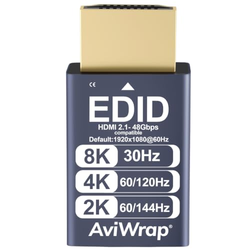 Adaptador virtual HDMI 8K 30Hz con emulador EDID miniatura 1