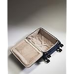 ANTLER - Soft Stripe Carry On Luggage 22x14x9 Airline Approved - Cabin Suitcase with Expander, Adjustable Handle, 4 Spinner Wheels, Lightweight, TSA Lock - Recycled Polyester Luggage - Indio Blue - Image 3