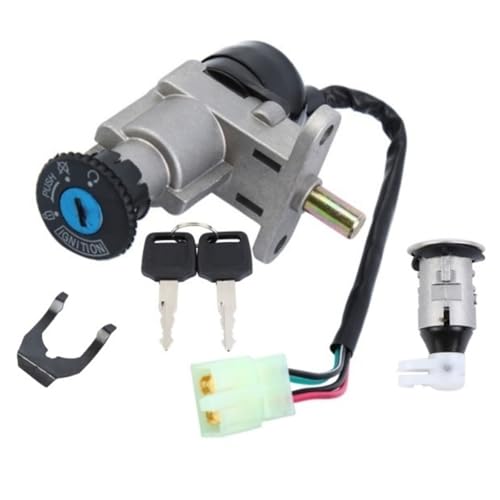 Bobine allumage moto 4 broches et barillet de contact pour scooter 50cc 150cc et cyclomoteur GY6