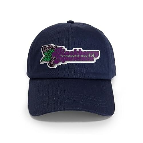 CafePress BlackBerry Mountain Cap Unique Adjustable Baseball Hat Navy