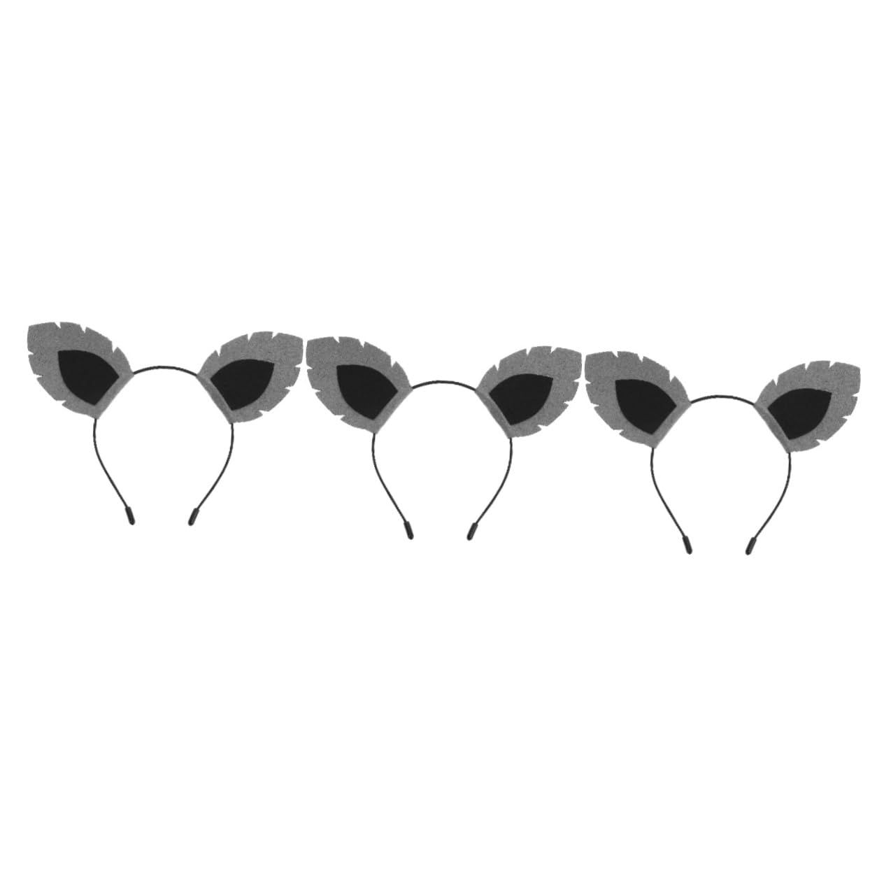 GALPADA 3 Uds Diadema Oreja De Animal Decoración Del Pelo Diadema De Animal Prop Orejas De Animales Diadema Cosplay Diadema Diademas De Animales Para Niñas Diadema Divertida Lindas