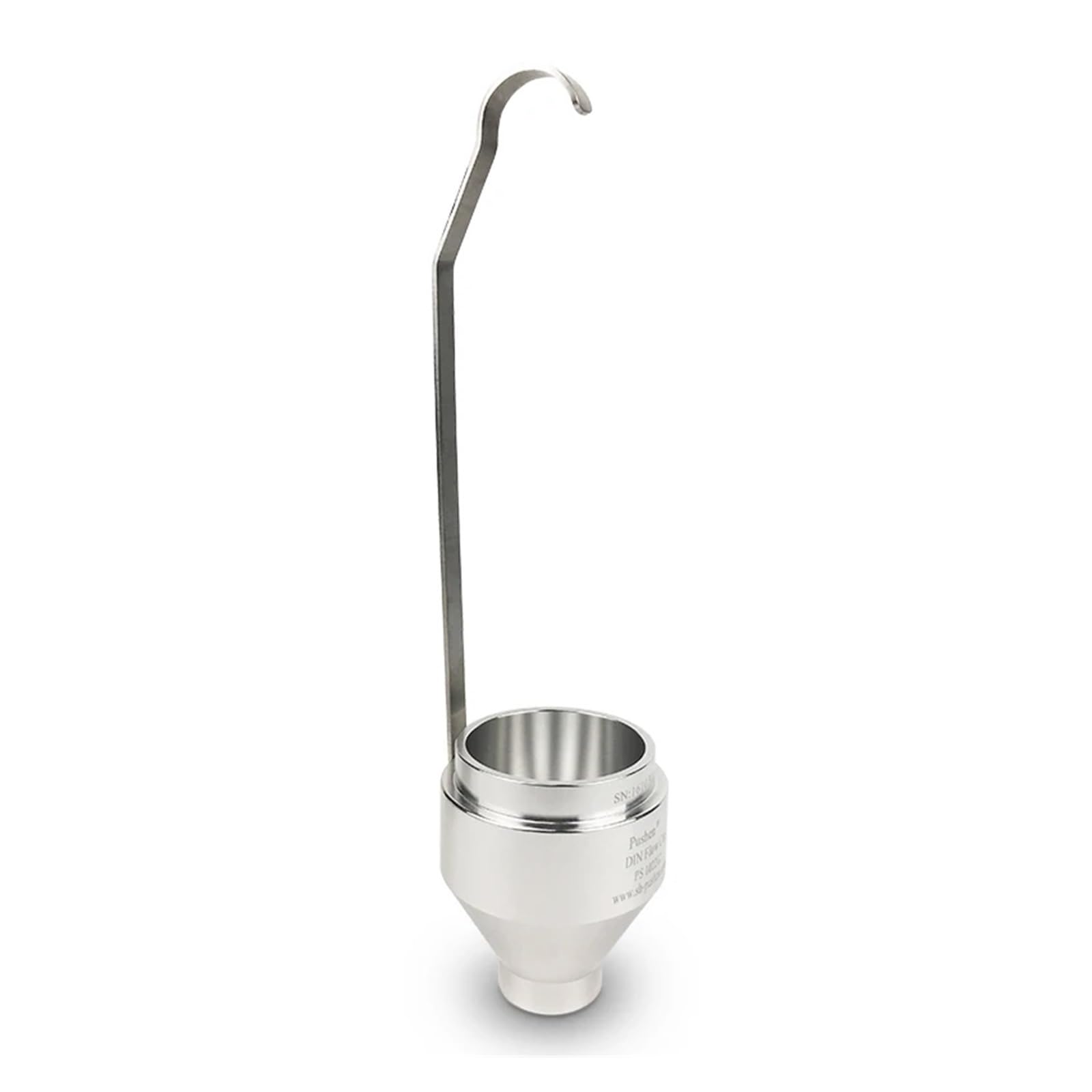 Gqnblvhzupdm Silver Viscometer Viscosity Cup Din 4 Viscometer Flow Cups(No.4)
